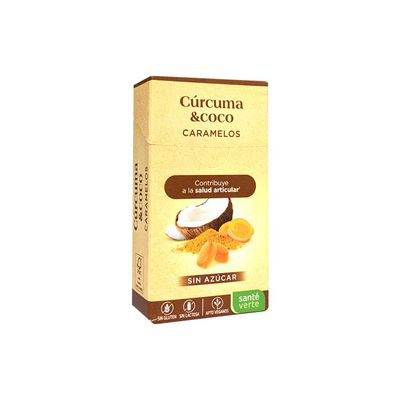 SV CARAMELOS CURCUMA Y COCO 35G CAJA