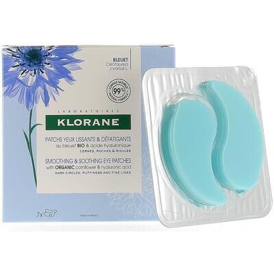 KLORANE PARCHES PARA OJOS ALISADORES ANTIFATIGA AL ACIANO BI