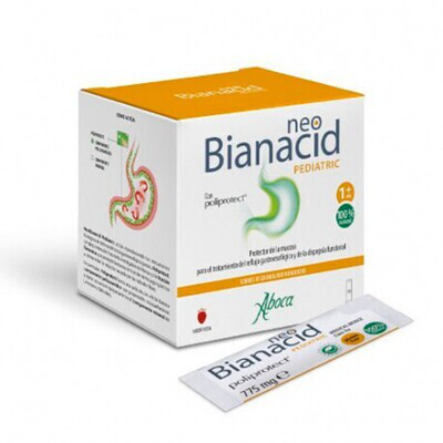 NEOBIANACID PEDIATRIC 36 SOBRES GRANULADO 775 MG