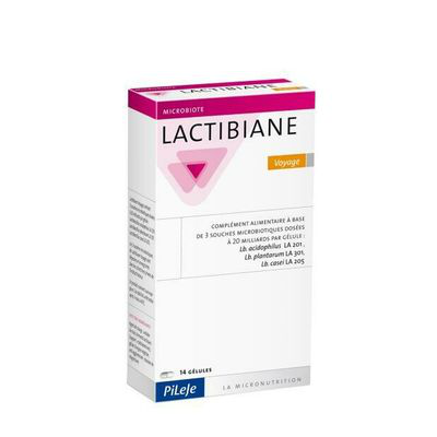 PILEJE LACTIBIANE VOYAGE 14 CAPS
