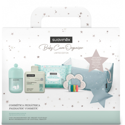 SUAVINEX CANASTILLA BABY ORGANISER DREAMS SET COLOR AZUL
