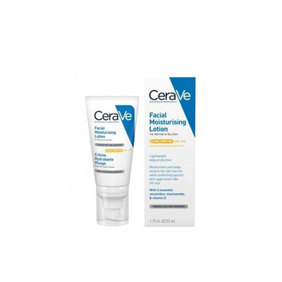 CERAVE LOCION HIDRATANTE DE ROSTRO SPF 50 1 TUBO 52 ML