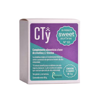 SWEET CTY Nº10 CREATINA + L-TIROSINA 15 SOBRES
