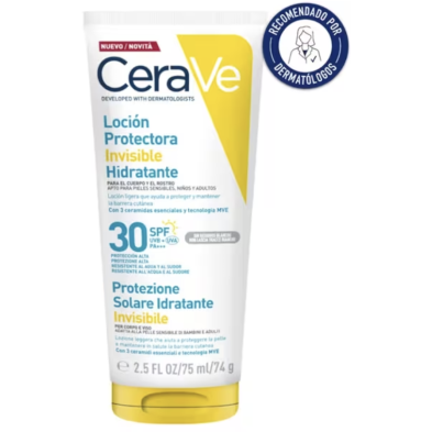 CERAVE LOCION PROTECTORA INVISIBLE SPF 30 75ML