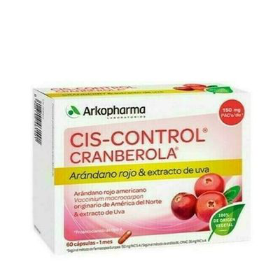 CIS-CONTROL CRANBEROLA CRANBERRY 60 CAPS