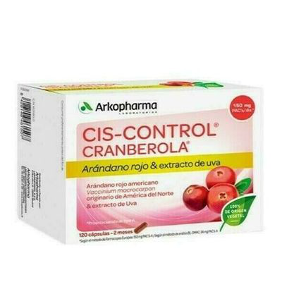 CRANBEROLA CISCONTROL ARANDANO AMERICANO ARKO 140 MG 120 CAPSULAS