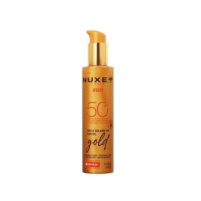 NUXE SUN ACEITE BRONCEADOR GOLD PARA ROSTRO Y CUERPO SPF 50 1 ENVASE 150 ML