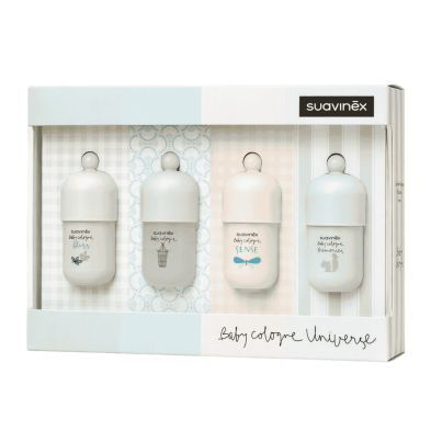 SUAVINEX BABY COLOGNE MINI COLECCION SET 4 ENVASES 50 ML