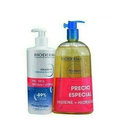 BIODERMA ATODERM PACK CREMA ACEITE DE DUCHA