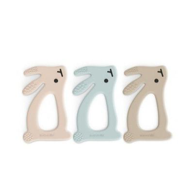 SUAVINEX MORDEDOR SILICONA CONEJITO COLORES