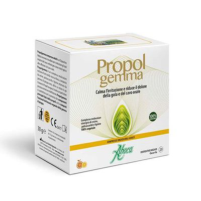 ABOCA PROPOLGEMMA ADULTOS 20 COMPRIMIDOS BUCODISPERSABLES
