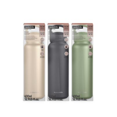 BOTELLA TERMO DE ACERO INOXIDABLE ADULTO SUAVINEX SELECTION