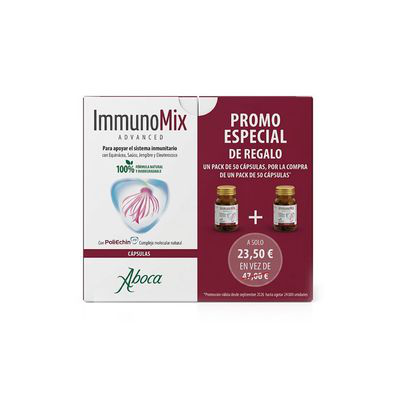IMMUNOMIX ADVANCED PACK 50 CAPSULAS+ 50 CAPSULAS REGALO