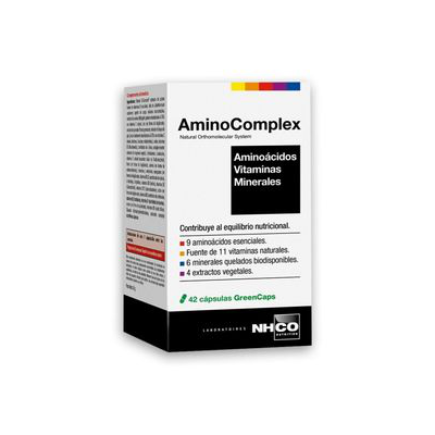 NHCO AMINOCOMPLEX AMINOACIDOS,VITAMINAS Y MINERALES 42 CAPS.