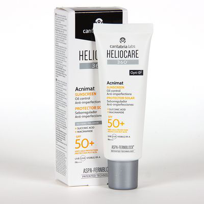 IFC HELIOCARE 360 SPF 50 ACNIMAT PROTECTOR SOLAR 1 ENVASE 50 ML