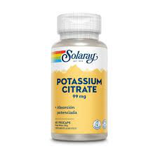 SOLARAY POTASIO CITRATO 99MG 60CAPSULAS