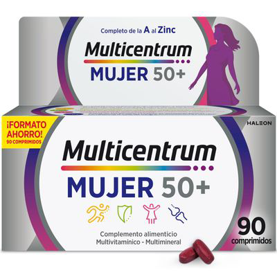MULTICENTRUM MUJER 50+ 90 COMPRIMIDOS