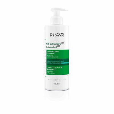 VICHY DERCOS CHAMPU ANTICASPA CABELLOS GRASOS 400 ML
