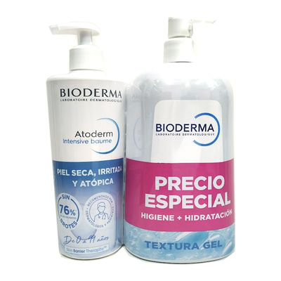 BIODERMA ATODERM PACK INTENSIVE BAUME 500 ML+ ATODERM INTENSIVE GEL 1L